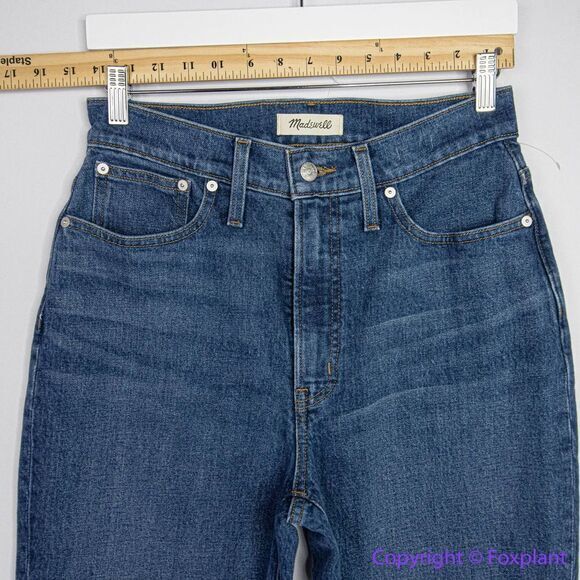 NEW‎ Madewell Perfect Vintage Straight Jean in Mayfield Wash, NG251, 28 - Picture 4 of 14